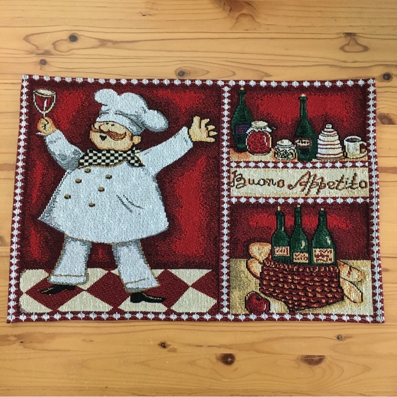 “Buono Appetito” placemats, set of 4 - Picture 2 of 10
